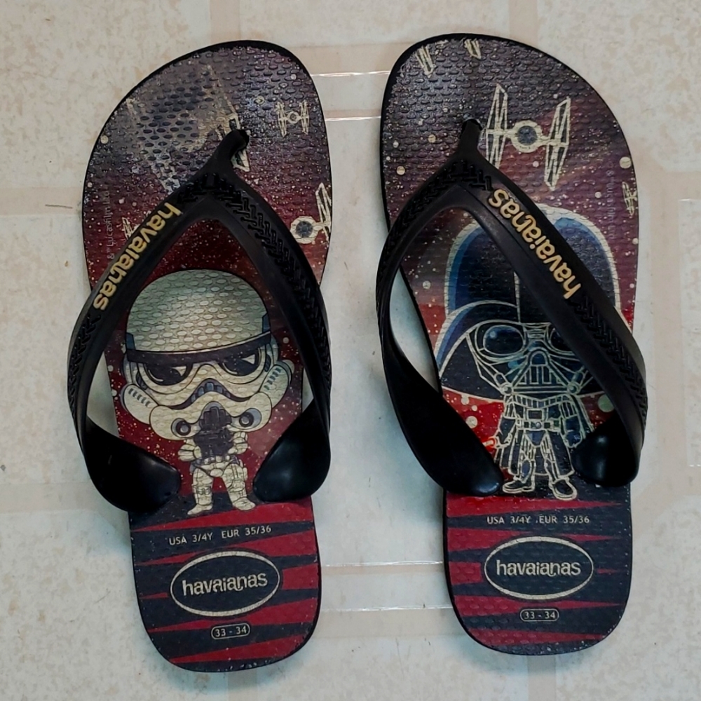 Star Wars Havaianas flip flop thongs